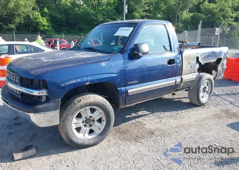 2002 Chevrolet Silverado 1500 from USA, damaged, VIN 1GCEK14V32Z108462